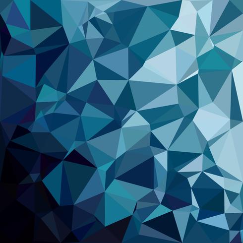 Fondo azul mosaico poligonal, plantillas de diseño creativo vector