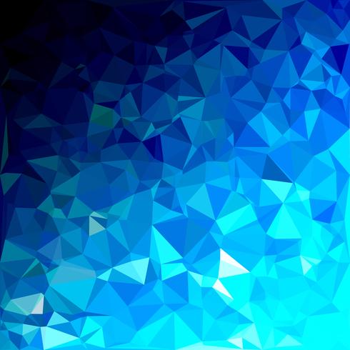 Blue Polygonal Mosaic Background, Creative Design Templates vector