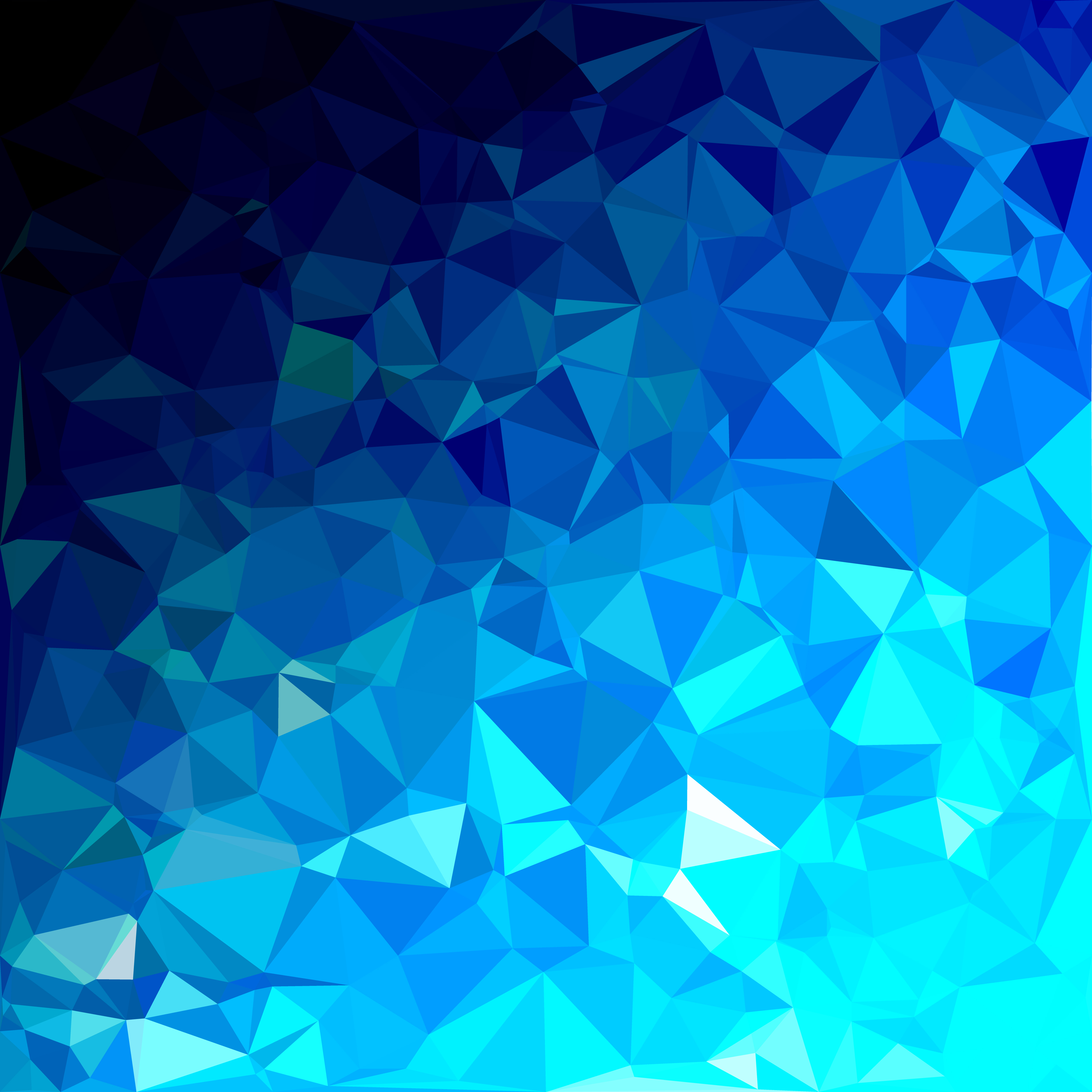 Blue Polygonal Mosaic Background, Creative Design Templates 561216 ...