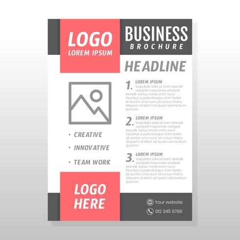 Business Brochure Design vector