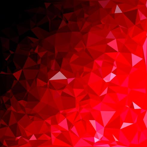 Red Polygonal Mosaic Background, Creative Design Templates vector