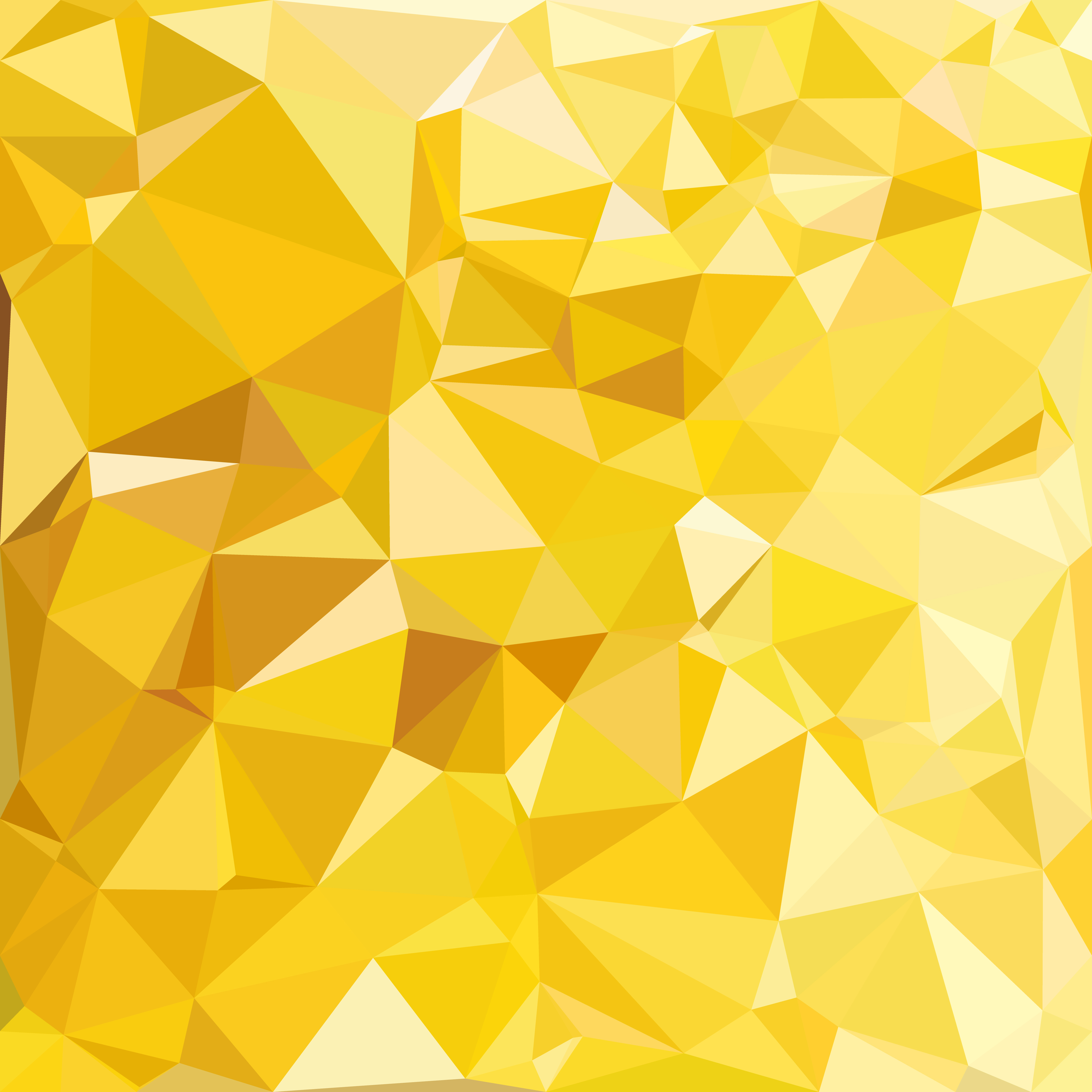 Yellow Polygonal Mosaic Background, Creative Design Templates 561239