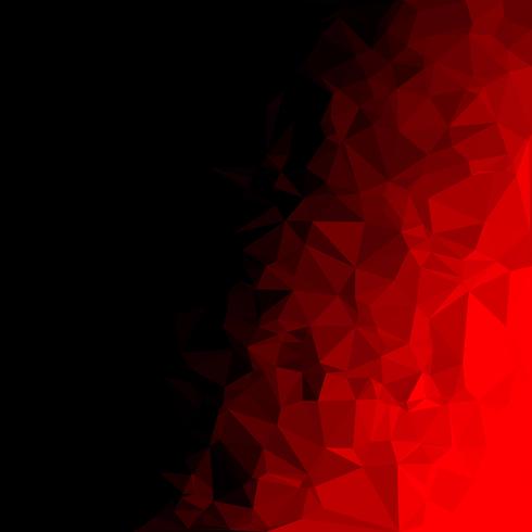 Red Polygonal Mosaic Background, Creative Design Templates vector