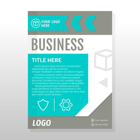 Business Brochure Design vector