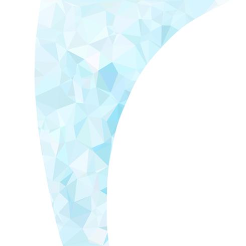 Blue Polygonal Mosaic Background, Creative Design Templates vector