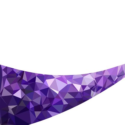 Purple Polygonal Mosaic Background, Creative Design Templates vector