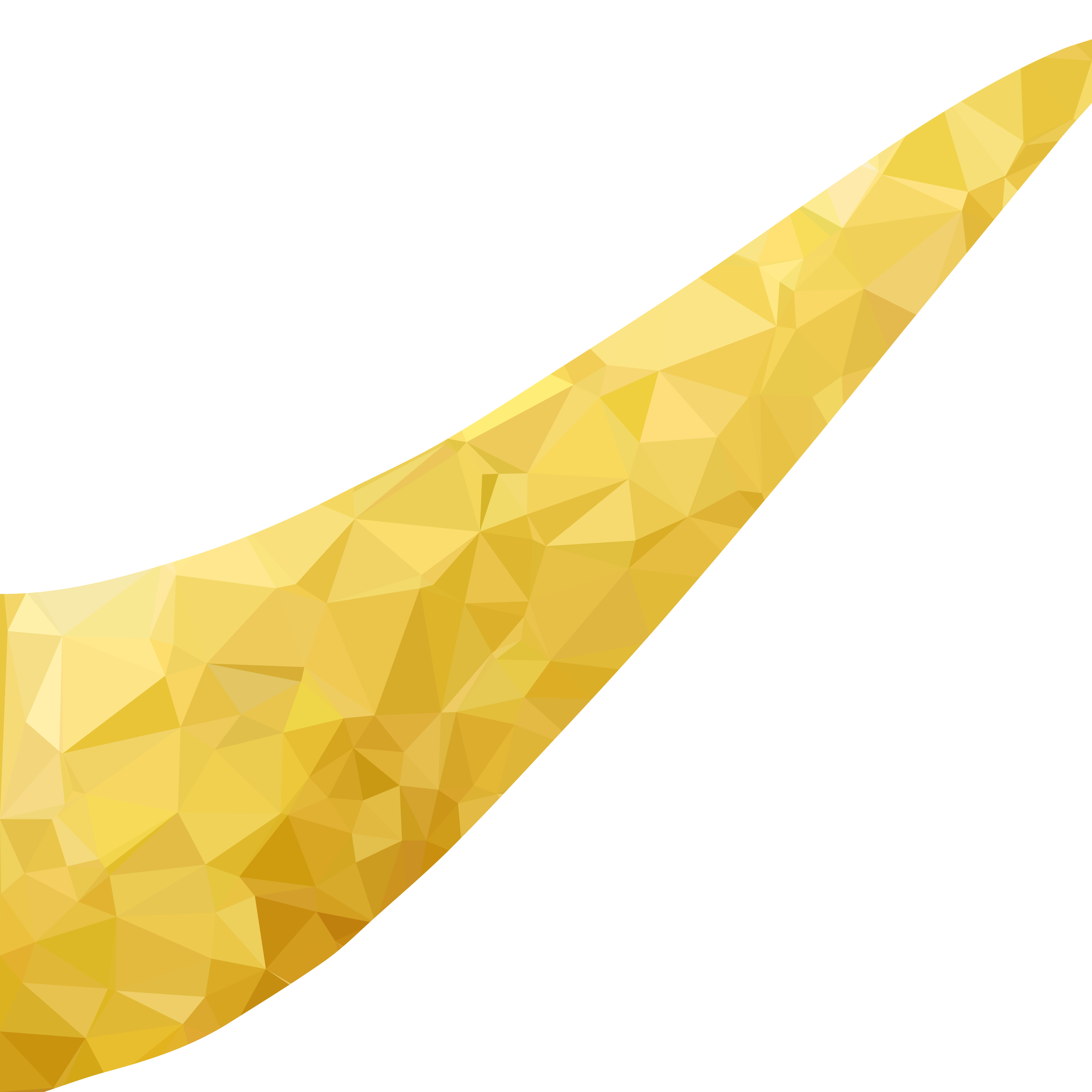 Yellow Polygonal Mosaic Background, Creative Design Templates 561268
