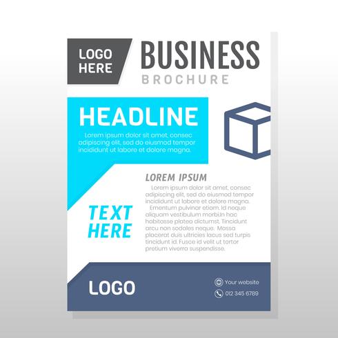 Business Brochure Design vector