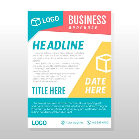 Business Brochure Design vector