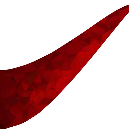 Red Polygonal Mosaic Background, Creative Design Templates vector