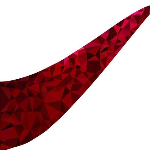 Red Polygonal Mosaic Background, Creative Design Templates vector