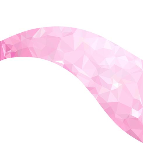 Pink Polygonal Mosaic Background, Creative Design Templates vector