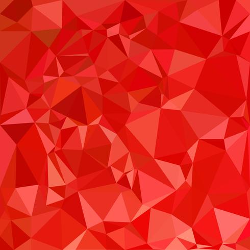 Red Polygonal Mosaic Background, Creative Design Templates vector
