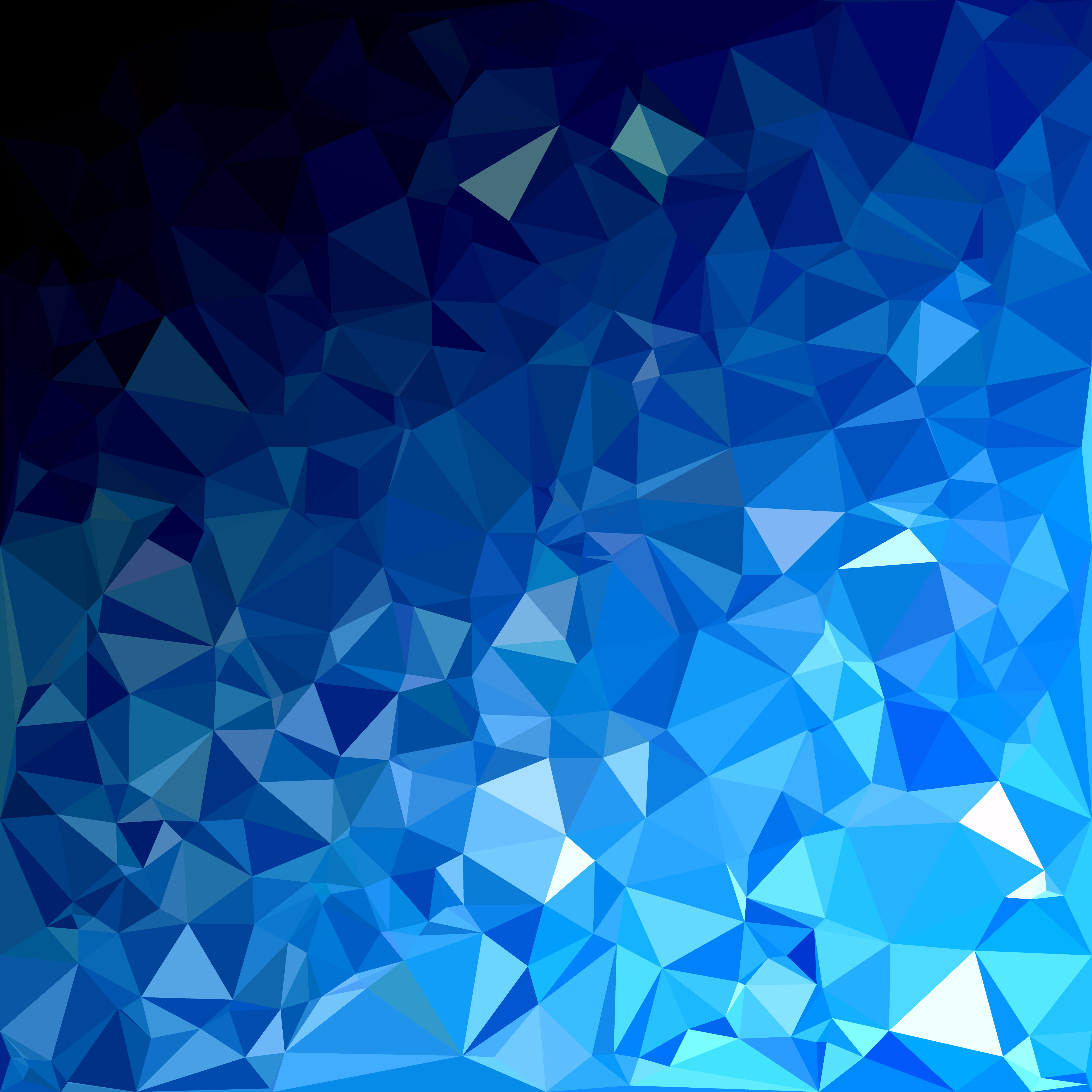 Blue Polygonal Mosaic Background, Creative Design Templates 561434 ...