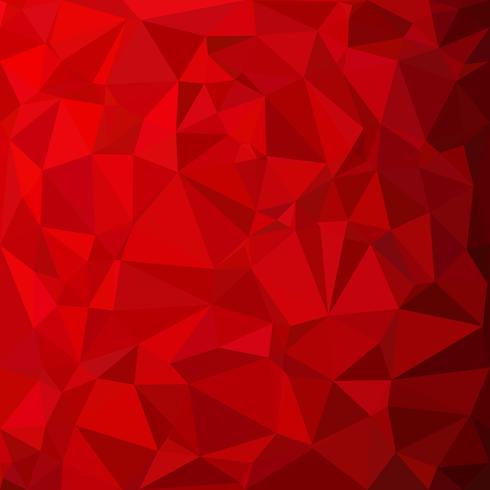 Red Polygonal Mosaic Background, Creative Design Templates vector