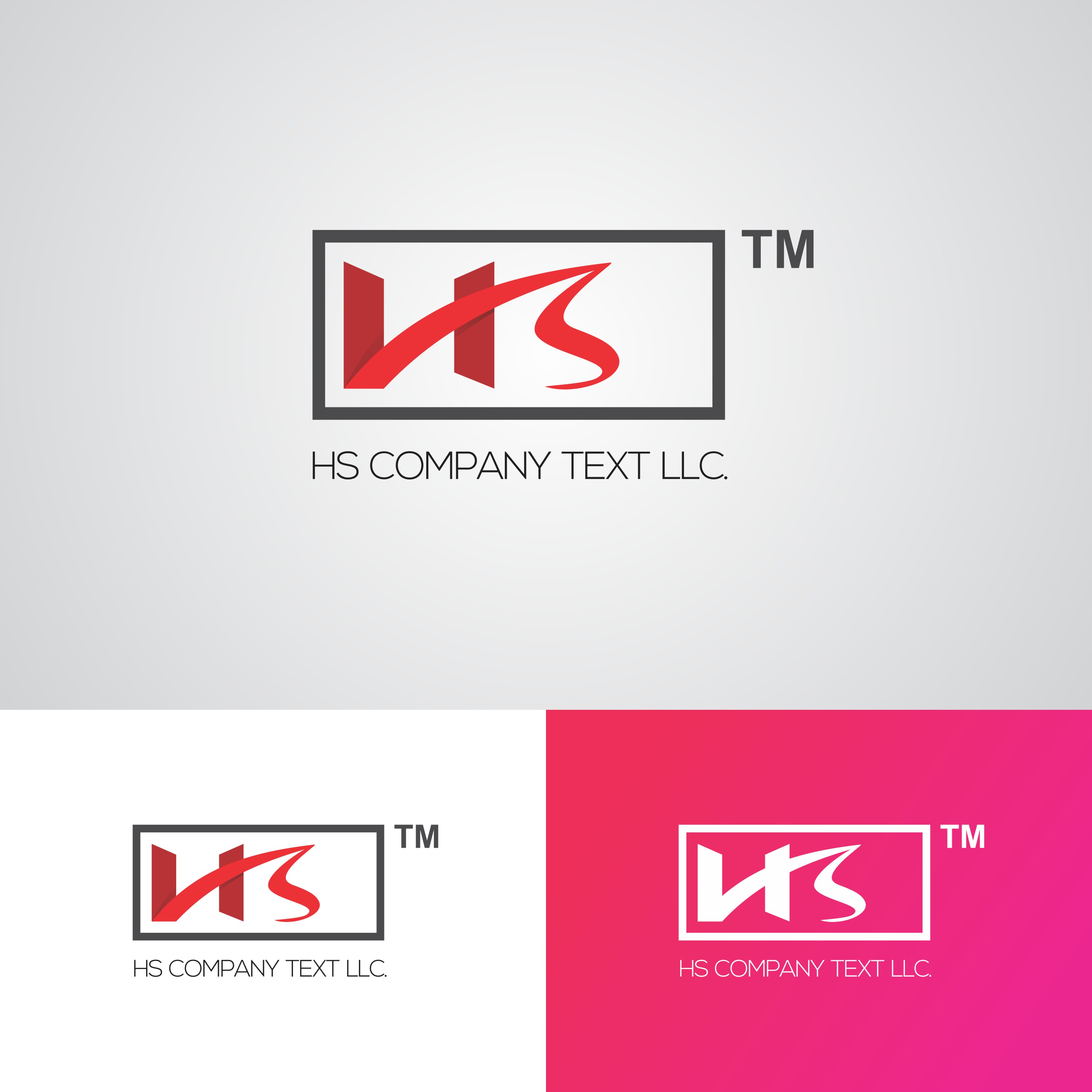 Creative HS Logo Design Template 561529 Vector Art at Vecteezy