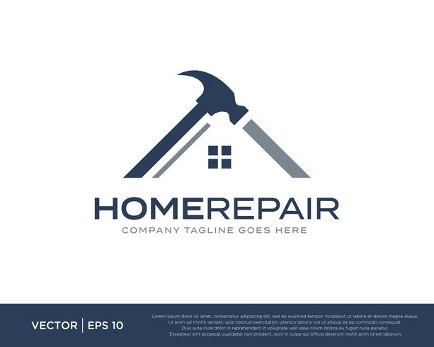 Download Home Repair Build Logo Icon Vector - Download Free Vectors ...