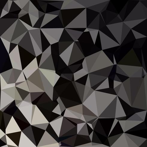 Fondo de mosaico poligonal negro, plantillas de diseño creativo vector