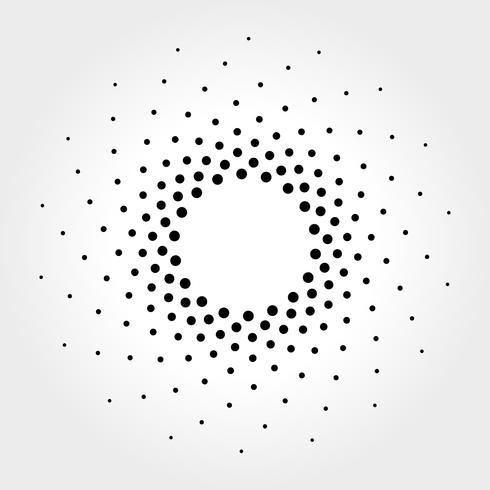 halftone pattern vector background