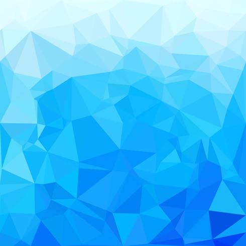 Blue Polygonal Mosaic Background, Creative Design Templates vector