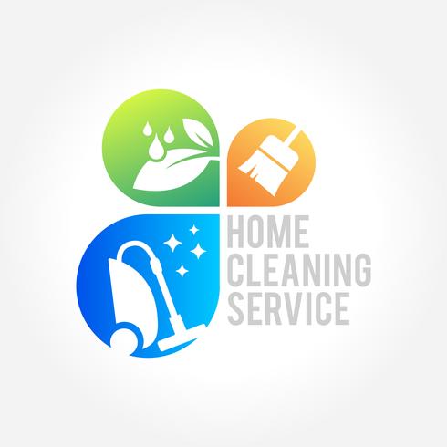 House Cleaning Business Symbol Design 561693 Vector Art at Vecteezy