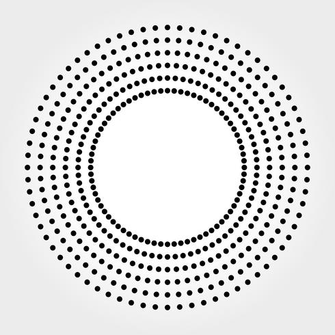 halftone pattern vector background