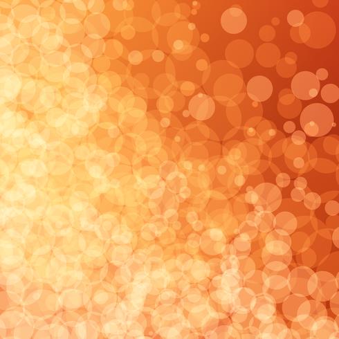 Fondo abstracto del vector con efecto amarillo del bokeh.