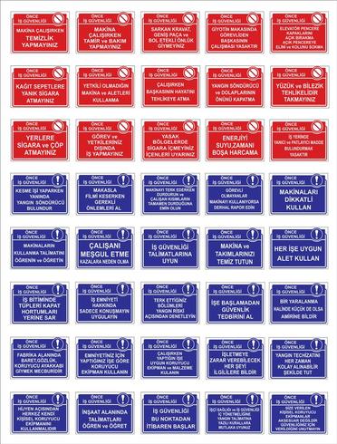 Turkish signage models, hazard sign, prohibited sign, occupational safety and health signs, warning signboard, fire emergency sign. for sticker, posters, and other material printing. easy to modify. vector. vector