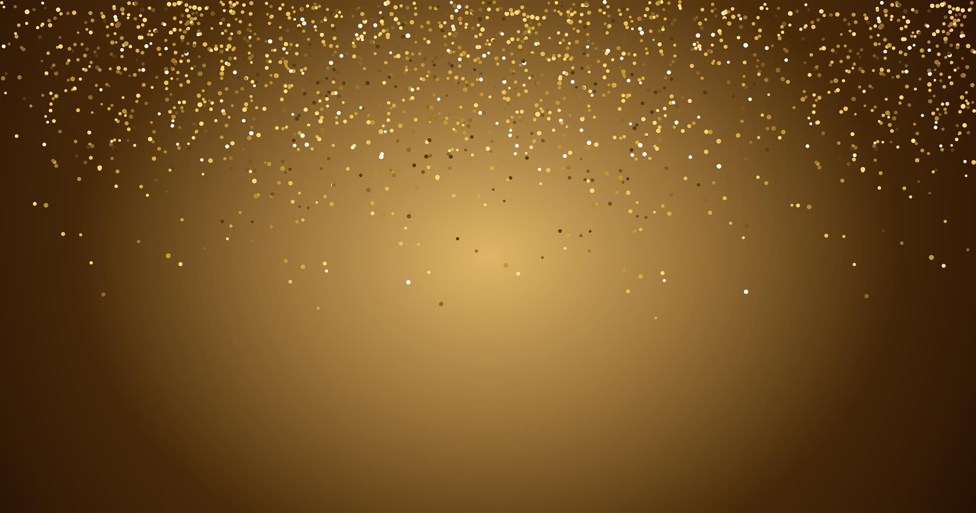 waterfalls golden glitter sparkle-bubbles champagne particles stars