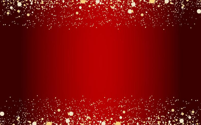 waterfalls golden glitter sparkle-bubbles champagne particles stars black background happy new year holiday concept. vector