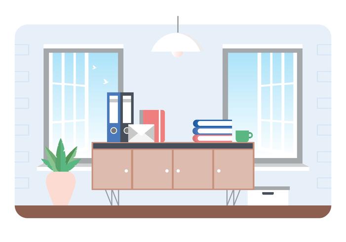 Vector Livingroom Illustration