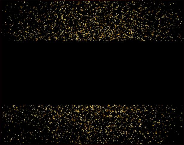 waterfalls golden glitter sparkle-bubbles champagne particles stars black background happy new year holiday concept. vector