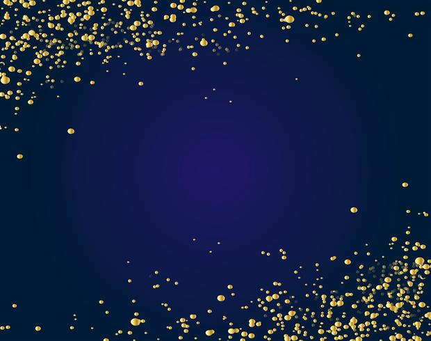 waterfalls golden glitter sparkle-bubbles champagne particles stars black background happy new year holiday concept. vector