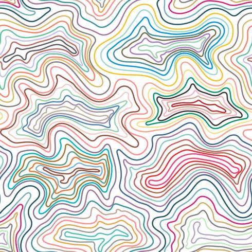 Circumference crumpled align seamless background. vector