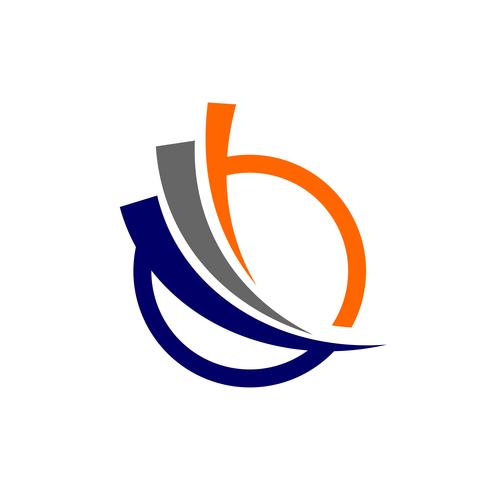Circle and Swoosh Logo Template Illustration Design ...