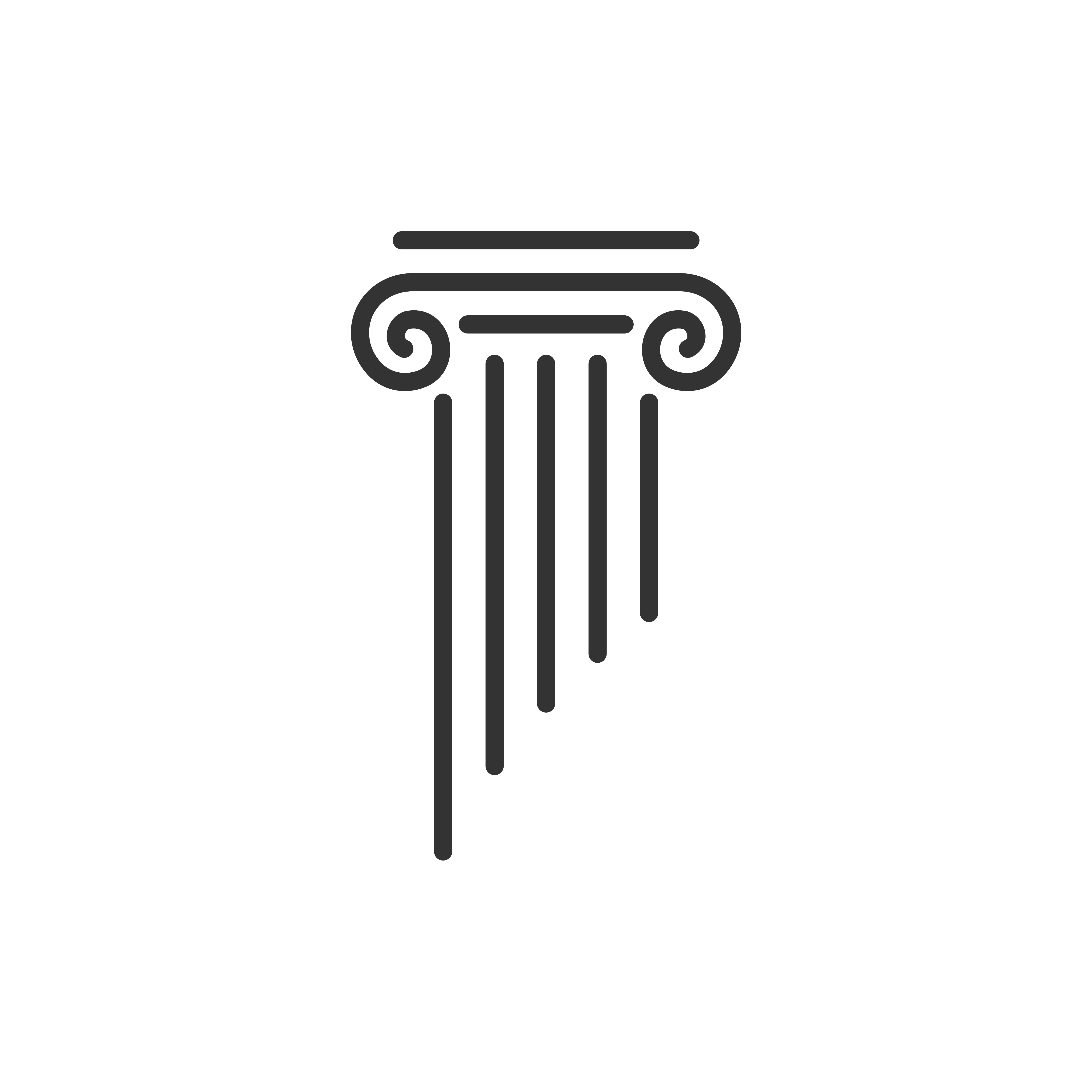 Pillar Law Office Logo Template Illustration Design ...