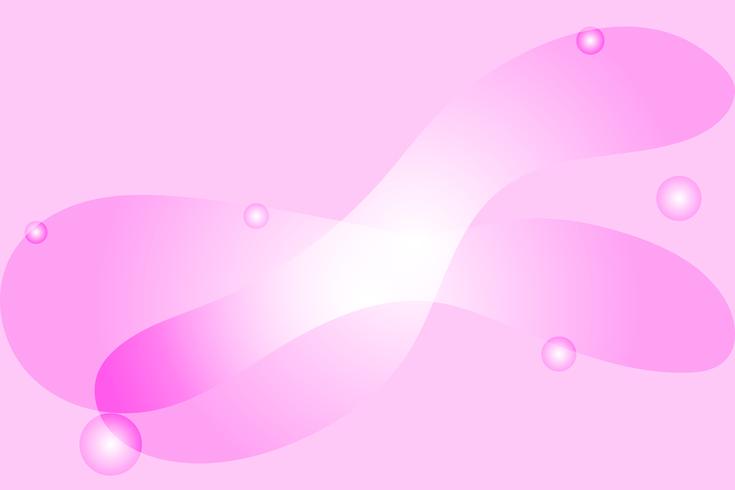 Abstract Dynamic Liquid color pink background vector