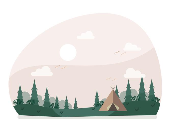 Vector Landscape Illustration