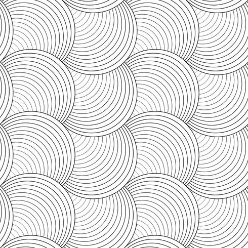 Black and white background seamless pattern on vector art.