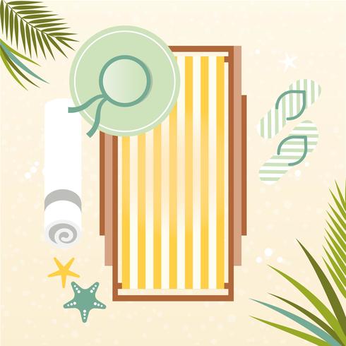 Vector Summertime Elements Illustration