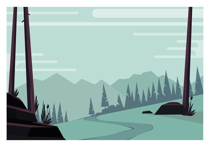 Vector Landscape Illustration