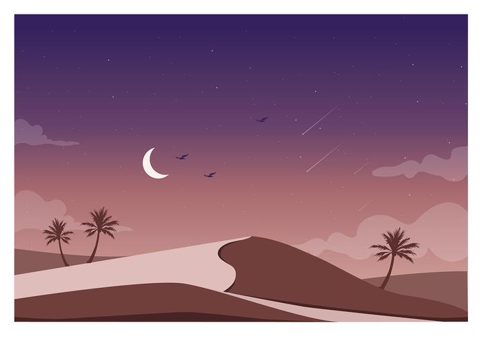 Vector paisaje ilustración