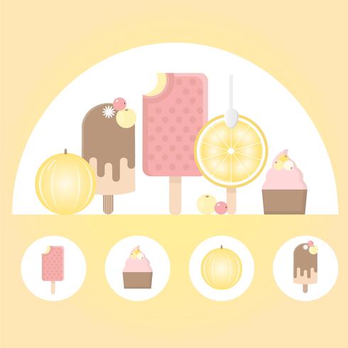 Vector Food Elements