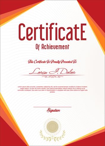 Certificado vector