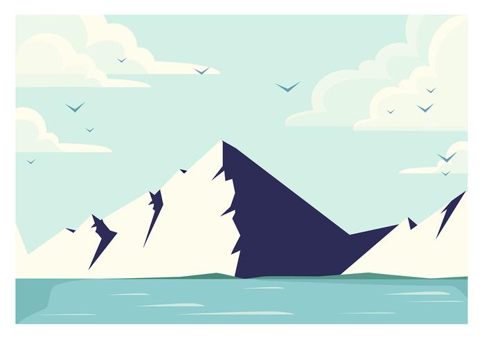 Vector paisaje ilustración