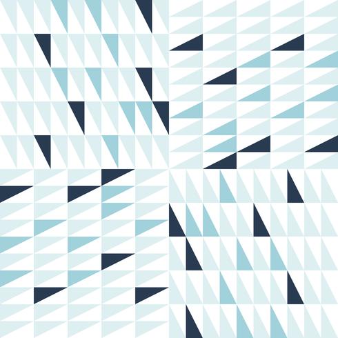 Abstract Triangle Pattern vector