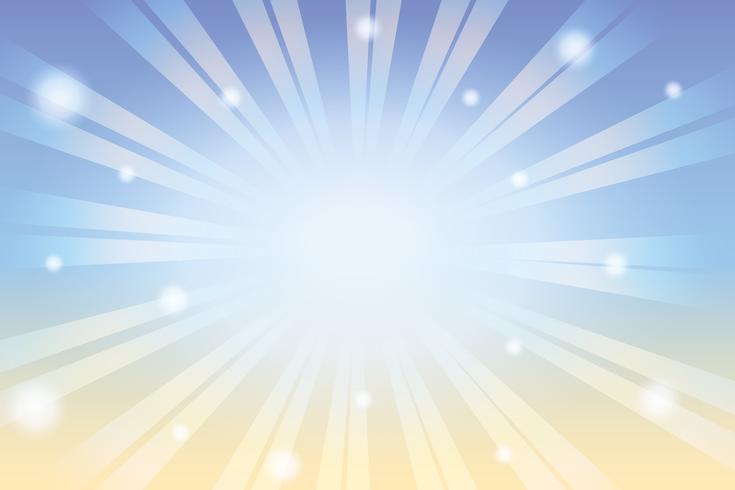 Fondo de gradiente abstracto de verano composición de formas dinámicas vector