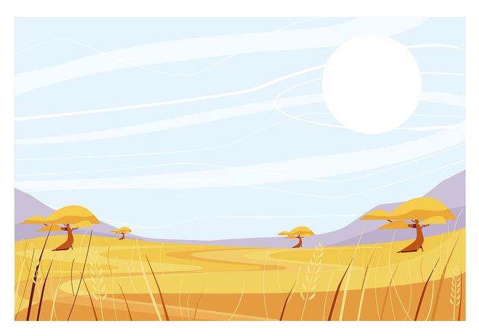 Vector Landscape Illustration