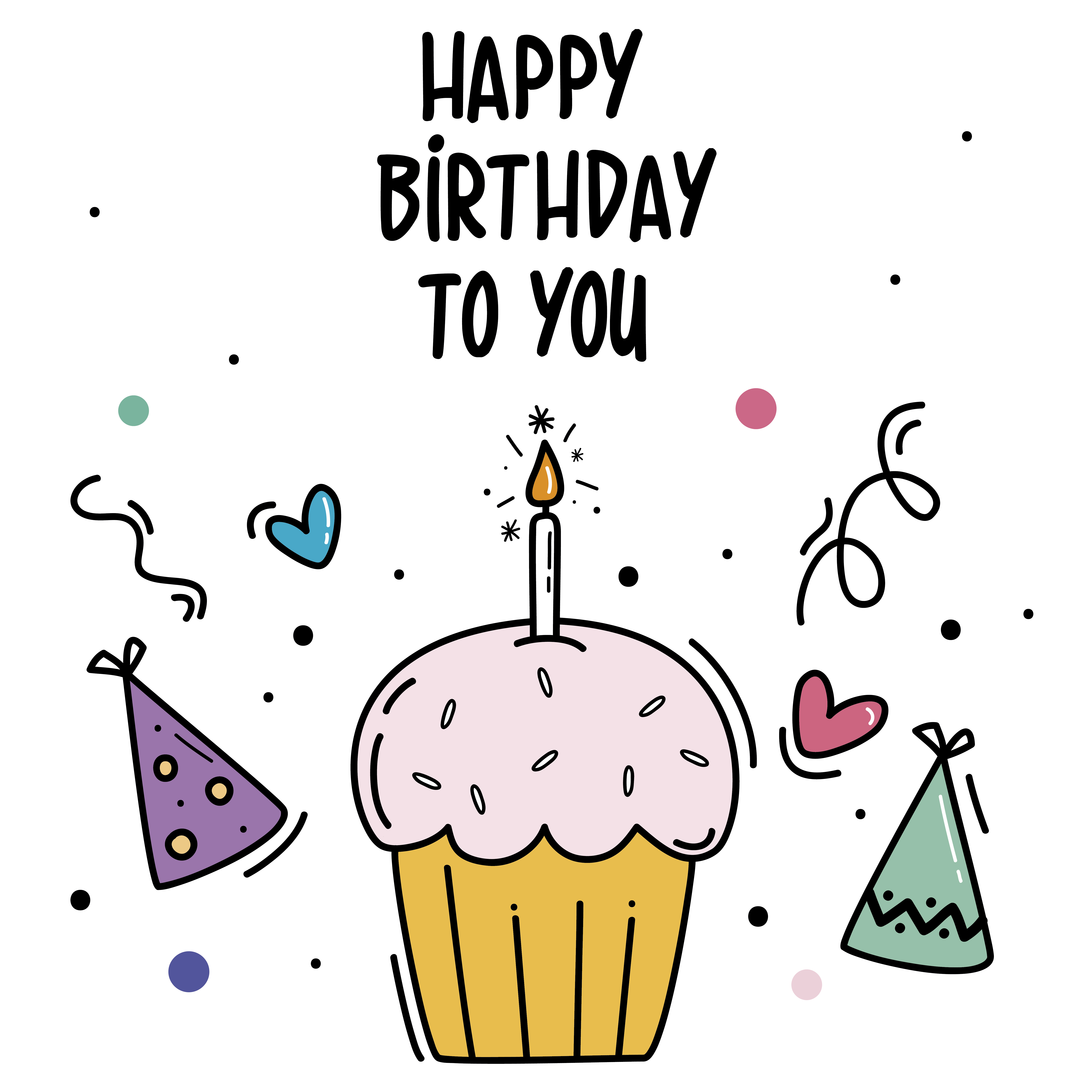 Alles Gute zum Geburtstag Karte - Download Kostenlos ...