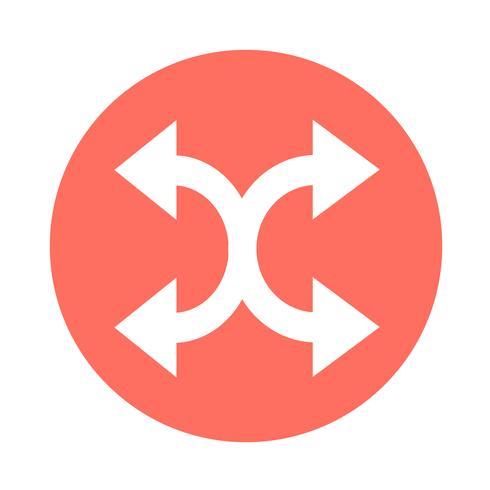 simple arrow sign icon vector